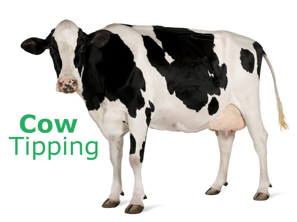 cow tipping clipart - photo #13