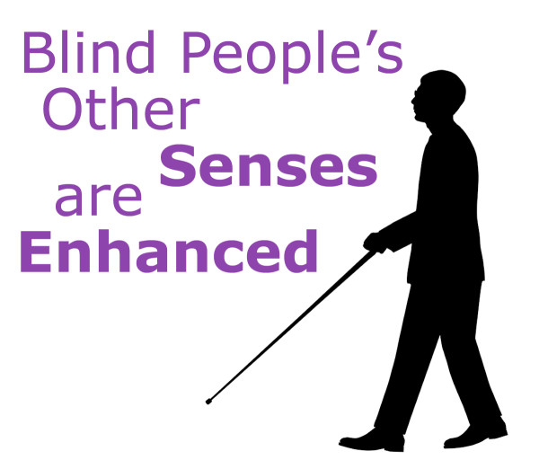 Are Blind Peoples’ Other Senses Enhanced?