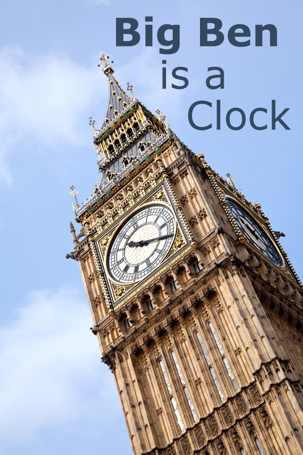 Is Big Ben a Clock?