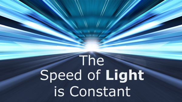 Is the Speed of Light Constant? - Don't Believe That!