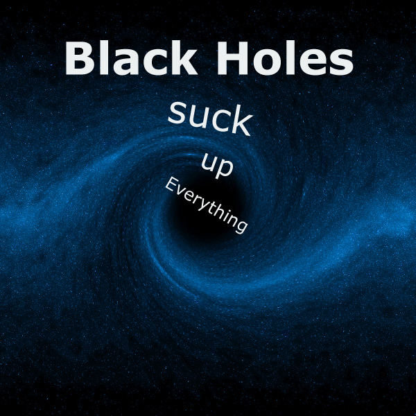 Do Black Holes Suck up Everything?