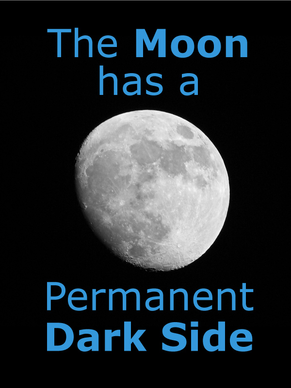 Does the Moon have a Permanent Dark Side?