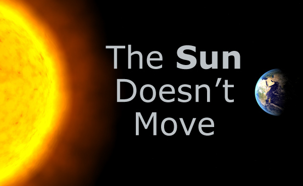 Does the Sun Move?
