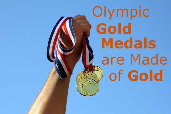 Are Olympic Gold Medals Made of Gold?